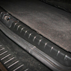 Накладка в проем багажника "АртФом" для Renault Duster (2011-н.в.)