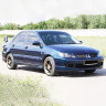 Накладки на пороги "Sport 2.0" для Mitsubishi Lancer IX (2006-2009) купить недорого с доставкой в Чита