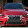 Накладки на фары (реснички) для Lexus IS 3 (2013-2016) купить недорого с доставкой в Чита