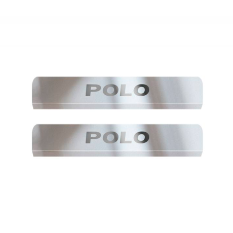 Накладки в проем дверей (4 шт) (НПС) Volkswagen Polo (2020-н.в.) купить недорого с доставкой в Чита