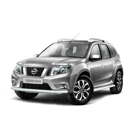 Защита переднего бампера одинарная d63мм ИСКРА (ППК) RENAULT Duster 2016-/ NISSAN Terrano 2014- купить недорого с доставкой в Чита