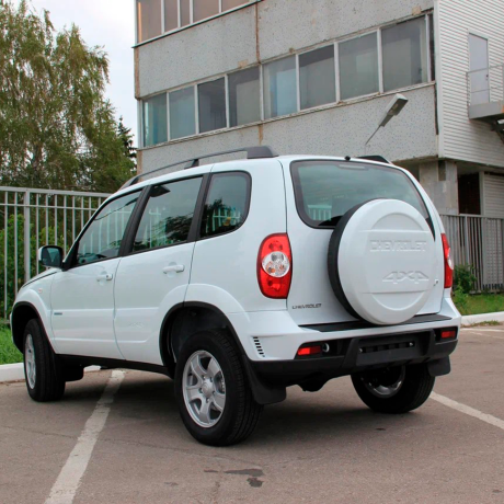 Колпак запасного колеса Chevrolet Niv@ (крашенный) купить недорого с доставкой в Чита