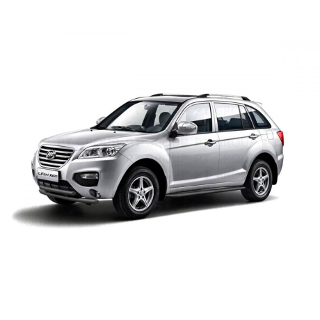 Защита порогов с алюм. площадкой d51мм ШАГРЕНЬ (ППК) LIFAN X60 (2012-н.в.) купить недорого с доставкой в Чита