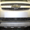 Защита радиатора "Standart" Chevrolet Captiva (2006-2011) низ, чёрная купить недорого с доставкой в Чита