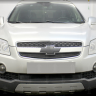 Защита радиатора "Standart" Chevrolet Captiva (2006-2011) низ, чёрная купить недорого с доставкой в Чита