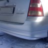 Накладка на задний бампер Toyota Corolla (120, 121 Fielder) купить недорого с доставкой в Чита