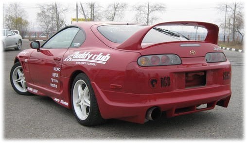Накладка на задний бампер Toyota Supra (80) купить недорого с доставкой в Чита
