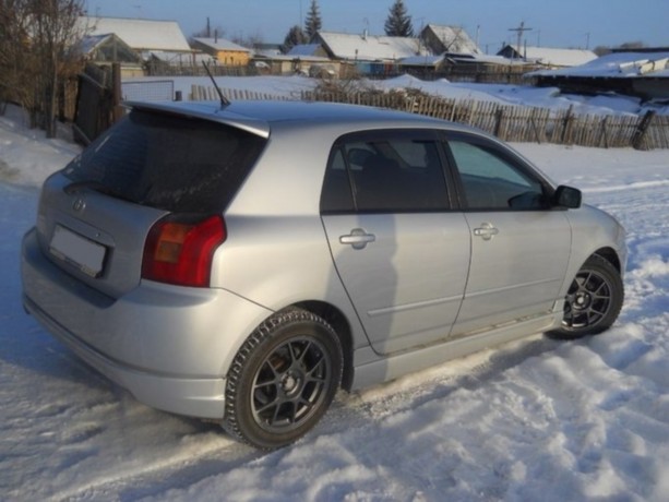 Накладка на задний бампер "Bomex" Toyota Corolla Runx/Allex купить недорого с доставкой в Чита