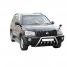 Защита порогов с алюминиевым листом (d63,5) для Toyota Kluger V Four (2003-2005)(Окрашенное) купить недорого с доставкой в Чита