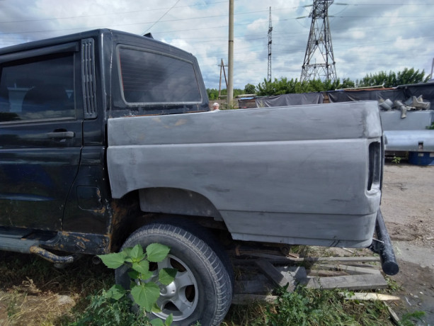 грузовой отсек стеклопластиковый на У@З 3163 p@triot pickup купить недорого с доставкой в Чита