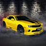 Накладка (юбка) переднего бампера (цельная) для Chevrolet Camaro SS (2009-2012) купить недорого с доставкой в Чита