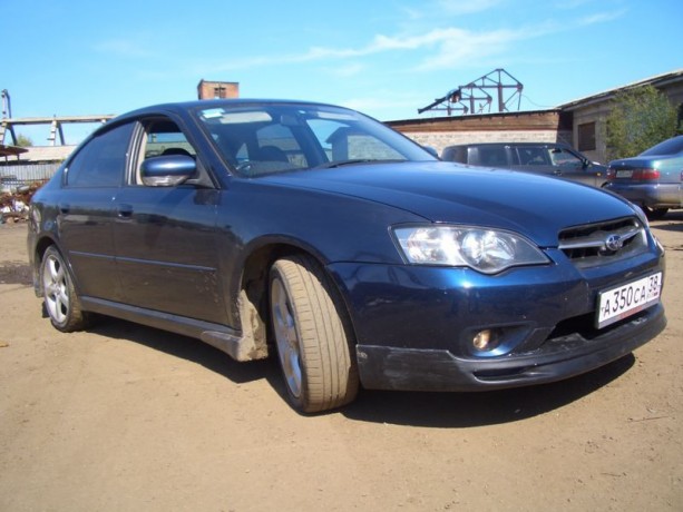 Накладки на пороги (сток) Subaru Legacy B4/Lancaster (BL5, BLE) купить недорого с доставкой в Чита