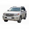 Защита порогов «Труба» (d40) для Toyota Land Cruiser 200 (2013-2015)(Окрашенное) купить недорого с доставкой в Чита