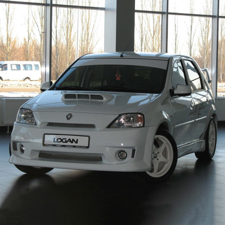 Сетки в бамперы "Power DM" для Renault Logan купить недорого с доставкой в Чита