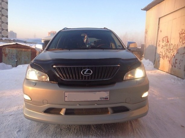 Накладка на передний бампер "Aura" Lexus RX 330 купить недорого с доставкой в Чита