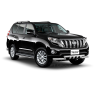 Защита переднего бампера двойная с зубьями d63/63мм (НПС) Toyota Land Cruiser Prado 150 (2013-2016 г.в.) купить недорого с доставкой в Чита