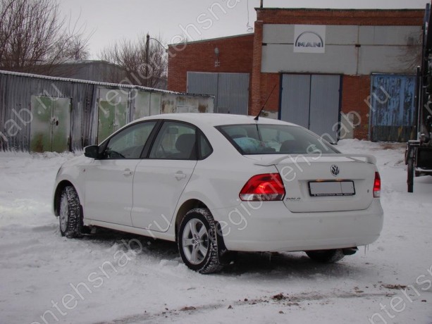 Спойлер высокий для VW Polo Sedan (2010-2020) купить недорого с доставкой в Чита