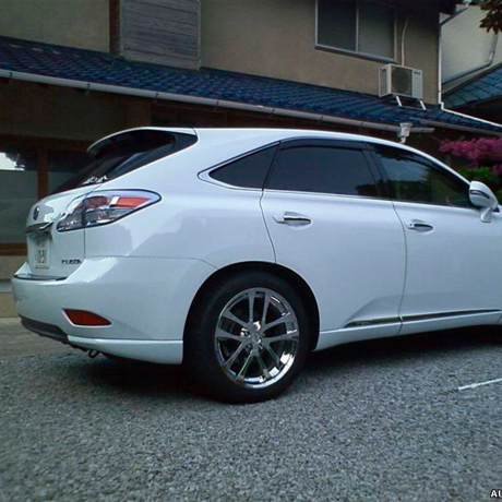 Клыки на задний бампер "LX-Mode" для Lexus RX 350 (2008-2012) купить недорого с доставкой в Чита