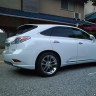 Клыки на задний бампер "LX-Mode" для Lexus RX 350 (2008-2012) купить недорого с доставкой в Чита