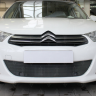Защита радиатора "Standart" Citroen C4 (2010-2015) под парктроник, чёрная купить недорого с доставкой в Чита