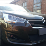 Защита радиатора "Standart" Citroen C4 седан (2013-2016) чёрная купить недорого с доставкой в Чита