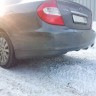 Накладки (клыки) на задний бампер (сток) Toyota Camry (30) купить недорого с доставкой в Чита