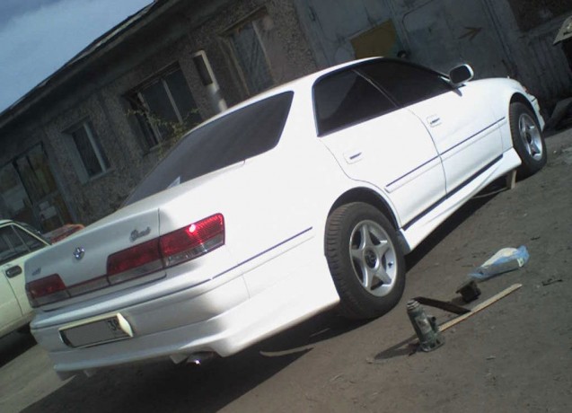 Накладка на задний бампер "TRD" Toyota Mark II (100) купить недорого с доставкой в Чита