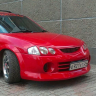 Накладка на передний бампер "Noname" для Mazda 323 f купить недорого с доставкой в Чита
