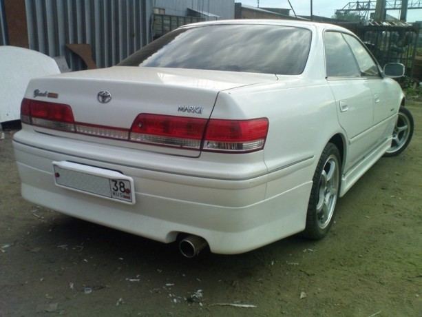 Накладка на задний бампер "Wald" Toyota Mark II (100) купить недорого с доставкой в Чита