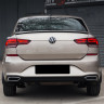 Лип спойлер для Volkswagen Polo Liftback (2020-2023) купить недорого с доставкой в Чита