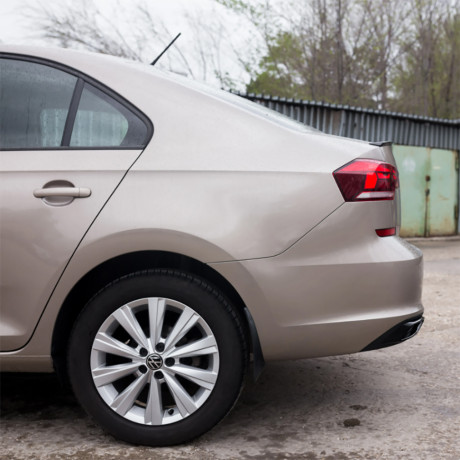 Лип спойлер для Volkswagen Polo Liftback (2020-2023) купить недорого с доставкой в Чита