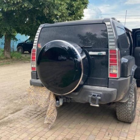 Защитный бокс для запасного колеса Hummer H2, H3 купить недорого с доставкой в Чита