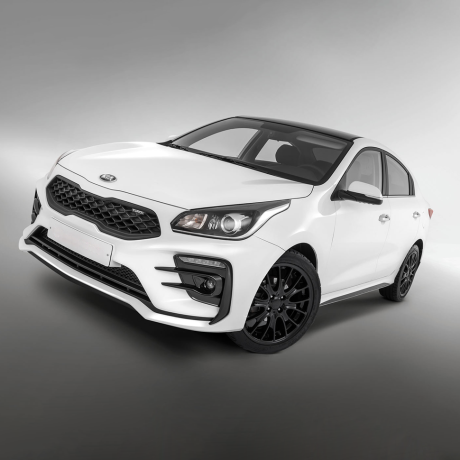 Бампер передний "Kudos Romb" для Kia Rio (2017-2020) купить недорого с доставкой в Чита