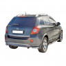 Защита заднего бампера «Уголки» (d63,5) для Opel Antara (2006-2012)(Окрашенное) купить недорого с доставкой в Чита