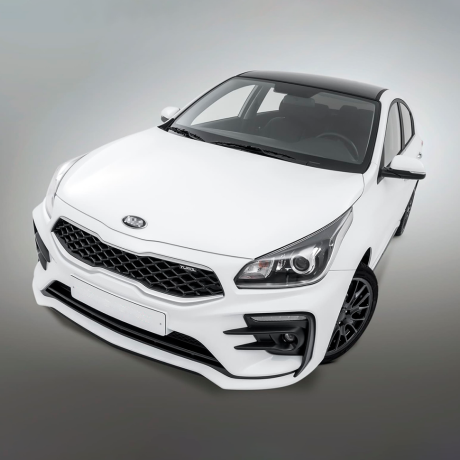 Бампер передний "Kudos LUX" для Kia Rio (2017-2020) купить недорого с доставкой в Чита