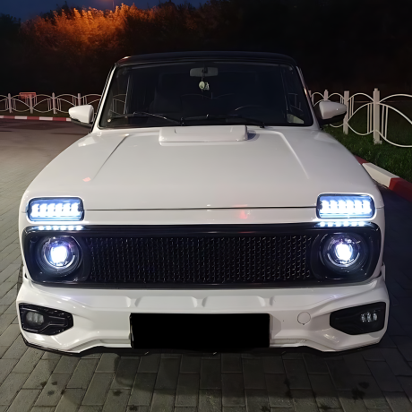 Бампер передний "Ranger" для B@3 21213, 21214, 2131, L@DA 4x4 Urban купить недорого с доставкой в Чита