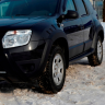 Молдинги дверей №2 "КАРТ" для Renault Duster дорестайлинг до 2015 г.в. (без комплектации) купить недорого с доставкой в Чита