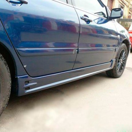 Накладки на пороги "EGR" для Mitsubishi Lancer IX (2003-2009) купить недорого с доставкой в Чита