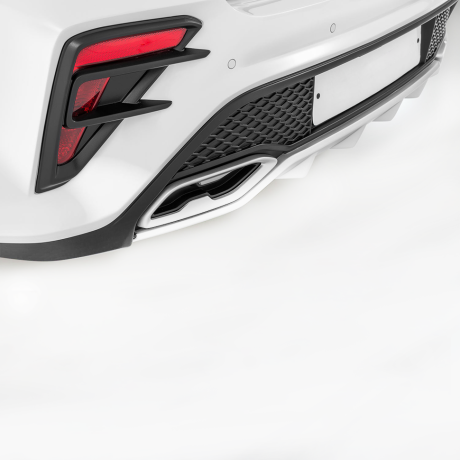 Бампер задний "Kudos" для Kia Rio (2017-2020) купить недорого с доставкой в Чита