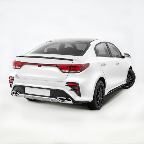 Бампер задний "Kudos" для Kia Rio (2017-2020) купить недорого с доставкой в Чита
