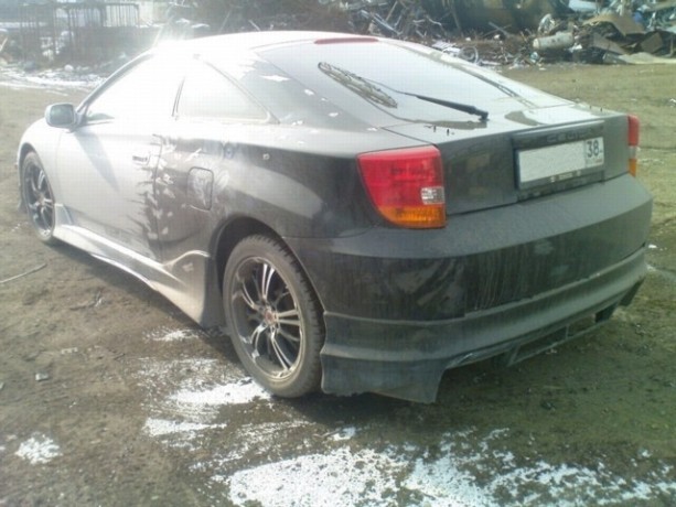 Накладка на задний бампер "Variz" Toyota Celica (ZZT-230, ZZT-231) купить недорого с доставкой в Чита