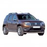 Защита переднего бампера «Труба» (d63,5) Renault Duster (2011-2015)(Окрашенное) купить недорого с доставкой в Чита