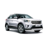 Защита порогов с алюминиевой площадкой d51мм (НПС) HYUNDAI Creta (2016-2020 г.в.) купить недорого с доставкой в Чита