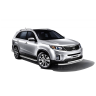 Защита порогов с алюм. площадкой d51мм (НПС) KIA Sorento (2014-2020 г.в.) купить недорого с доставкой в Чита