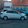 Накладки на пороги KIA RIO III (2014-2017) купить недорого с доставкой в Чита