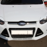 Накладки на фары (реснички) широкие var №1 для Ford Focus 3 (2012-2014) купить недорого с доставкой в Чита