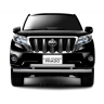Защита переднего бампера двойная d63/63мм (НПС) Toyota Land Cruiser Prado 150 (2013-2016 г.в.) купить недорого с доставкой в Чита