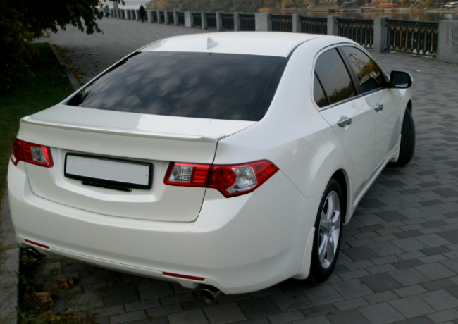 Лип спойлер на крышку багажника для Honda Accord VIII (2008-2013) купить недорого с доставкой в Чита