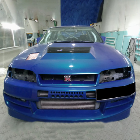 Бампер передний "Rocket Bunny" для Nissan SkyLine R33 (1993-1998) купить недорого с доставкой в Чита
