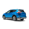 Защита порогов с алюм. площадкой d51мм (НПС) Toyota RAV4 (2013-2018 г.в.) купить недорого с доставкой в Чита